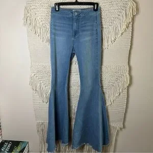Free People Jeans Free People Light Wash Blue Just Float On